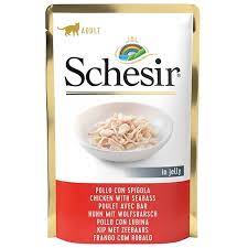 Schesir Cat Pouch Chicken With Seabass